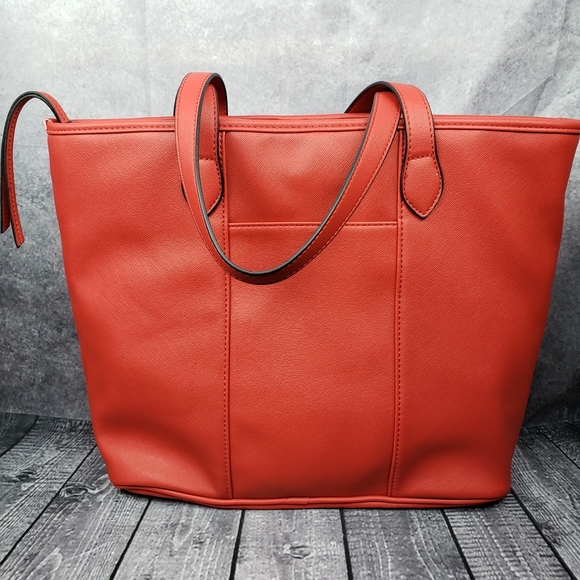 NEW JM New York, Tablet pocket, many pockets inside Red not bright - Picture 3 of 10